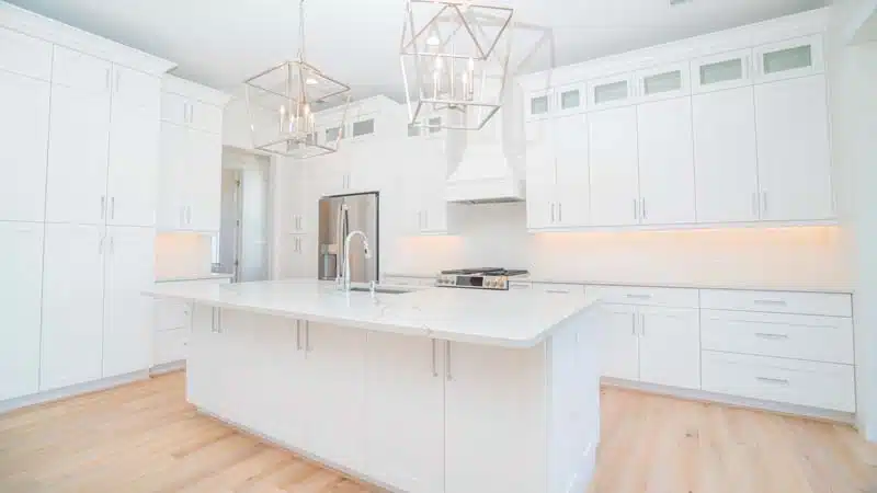 custom home kitchen
