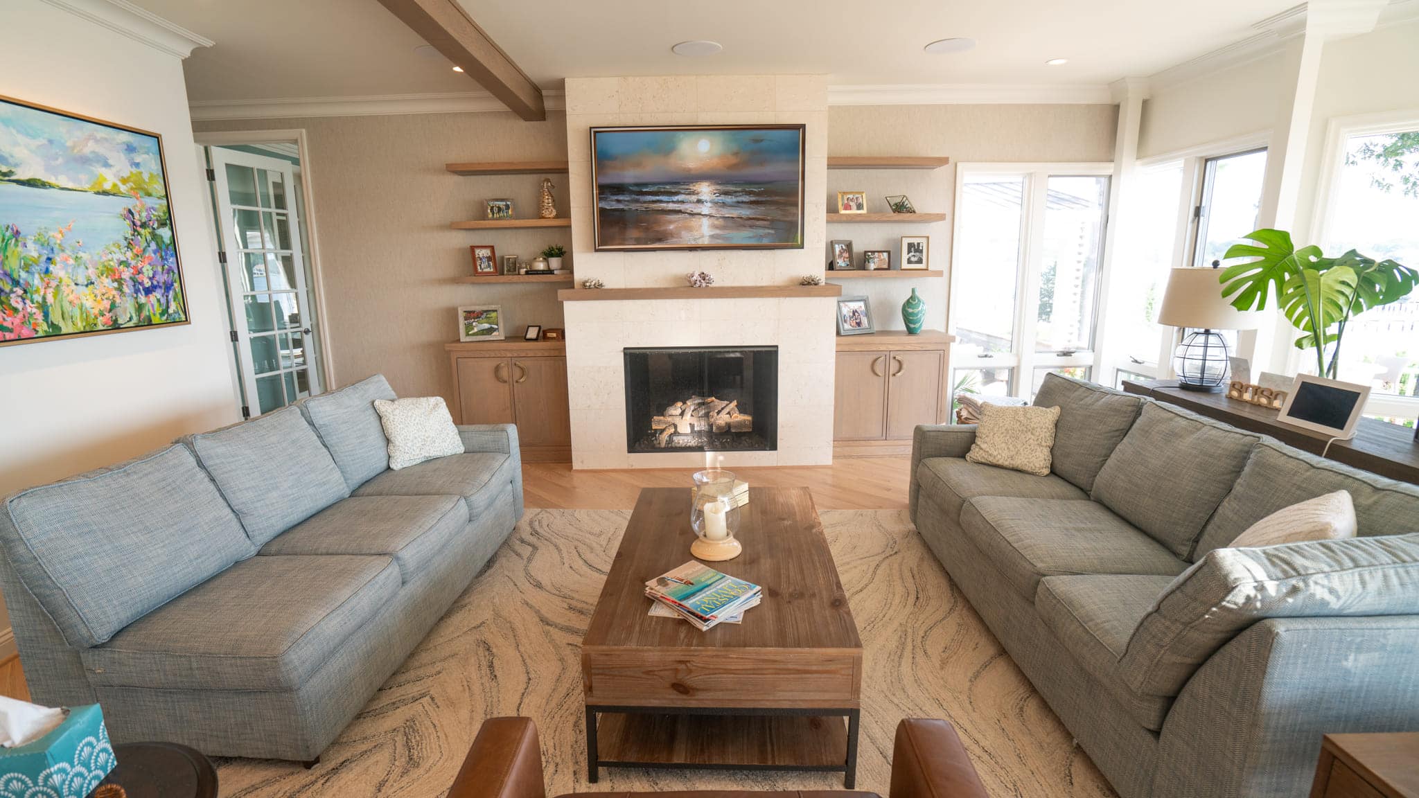 Luxury new construction Virginia Beach with panoramic water views